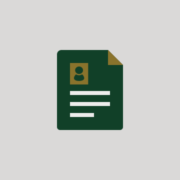 書類アイコンに人物のアイコンが描かれ、履歴書や個人情報の提出を示している
